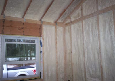 Closed Cell Wall Foam - Insulation Services in Northern Michigan - Warmer Mornings Air Sealing & Insulation