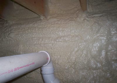 Closed Cell on Crawl Space Walls - Insulation Services in Northern Michigan - Warmer Mornings Air Sealing & Insulation